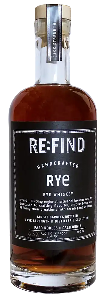 Re:Find Cask Strength Straight Rye Whiskey